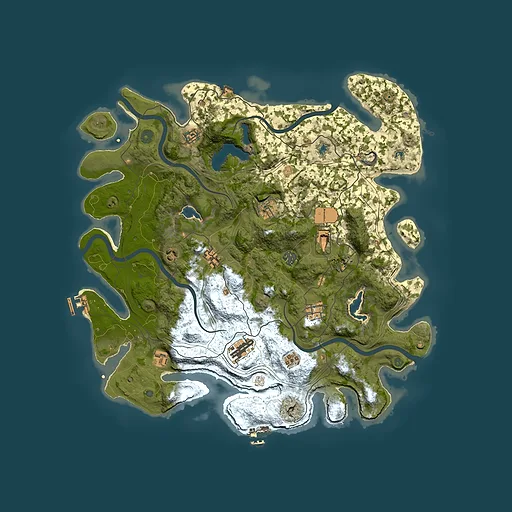 Rust map seed 1162994147, 4500x4500m top-down preview