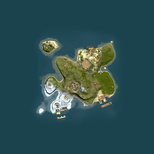 Rust map seed 2114614760, 2000x2000m top-down preview