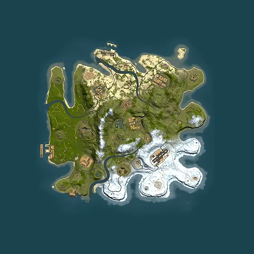 Rust map seed 1574587336, 3000x3000m top-down preview