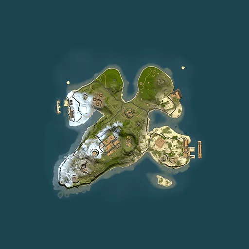 Rust map seed 357831057, 2000x2000m top-down preview