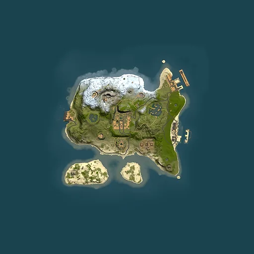 Rust map seed 2008470498, 2000x2000m top-down preview