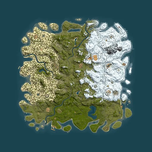 Rust map seed 1271513604, 6000x6000m top-down preview