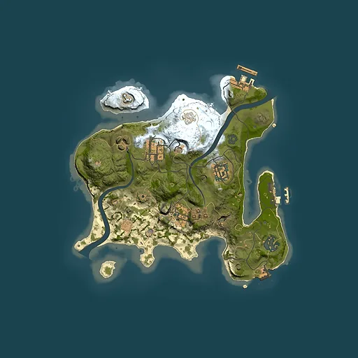 Rust map seed 601396724, 2500x2500m top-down preview