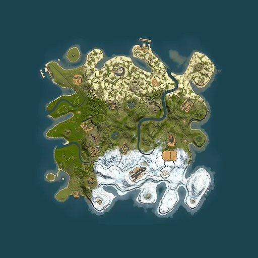 Rust map seed 2144055394, 3500x3500m top-down preview