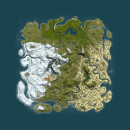 Rust map seed 574680928, 5500x5500m top-down preview