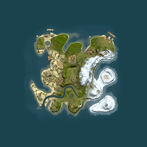 Rust map seed 727171736, 2500x2500m top-down preview