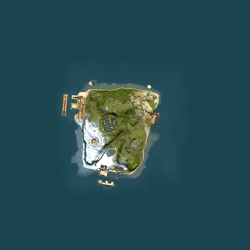 Rust map seed 1623822483, 1500x1500m top-down preview
