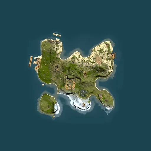 Rust map seed 1401914263, 2000x2000m top-down preview
