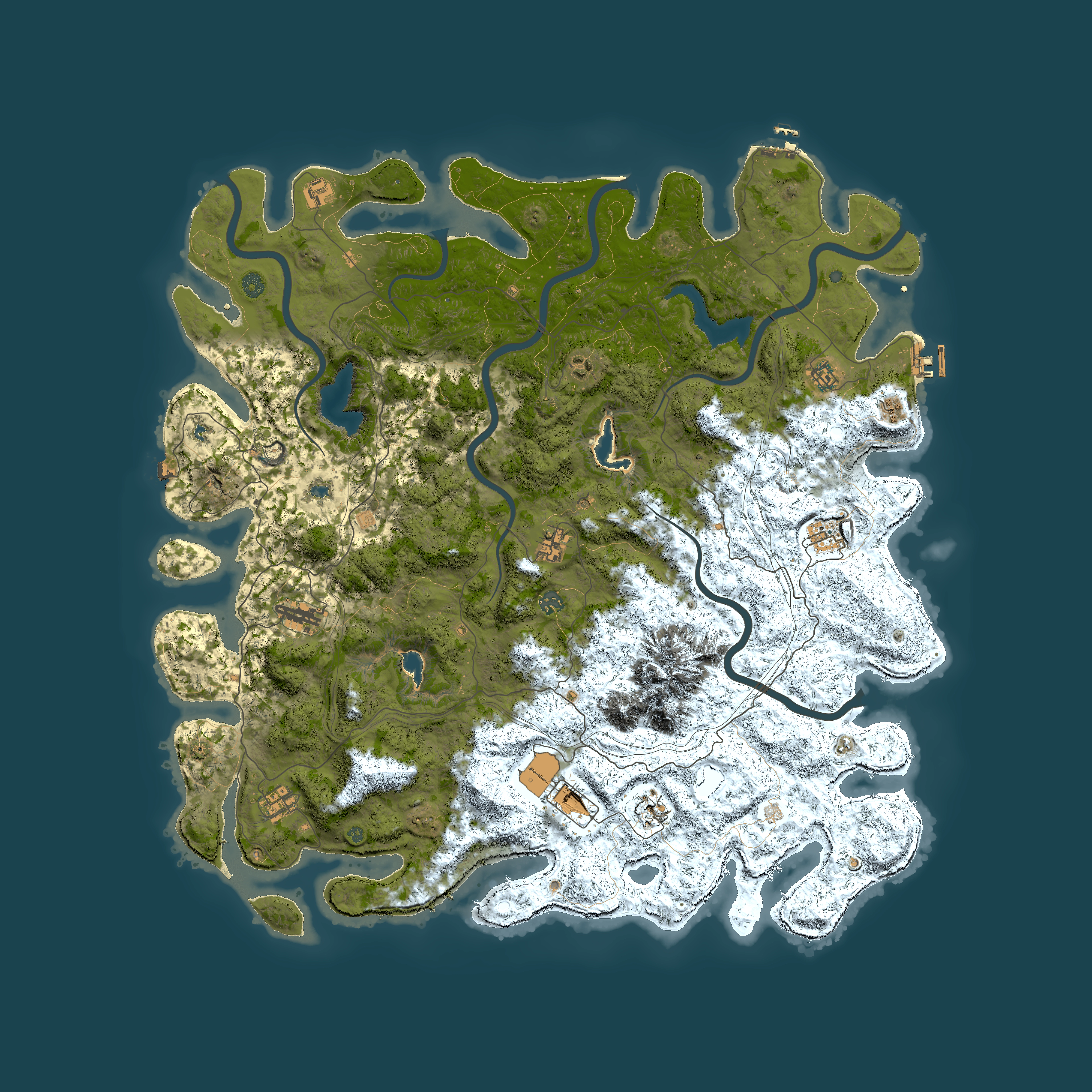Full top-down render of Rust map seed 52282760, 5500x5500m