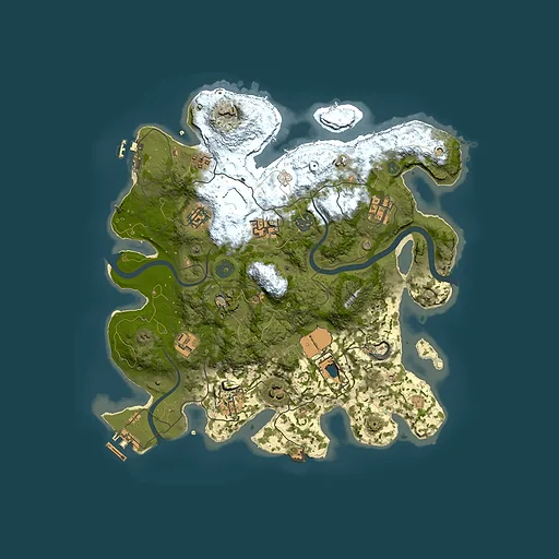 Rust map seed 1212425283, 3500x3500m top-down preview
