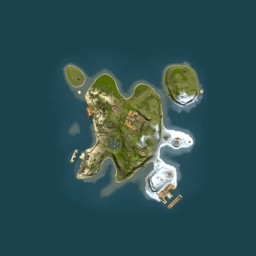 Rust map seed 1226070225, 2000x2000m top-down preview