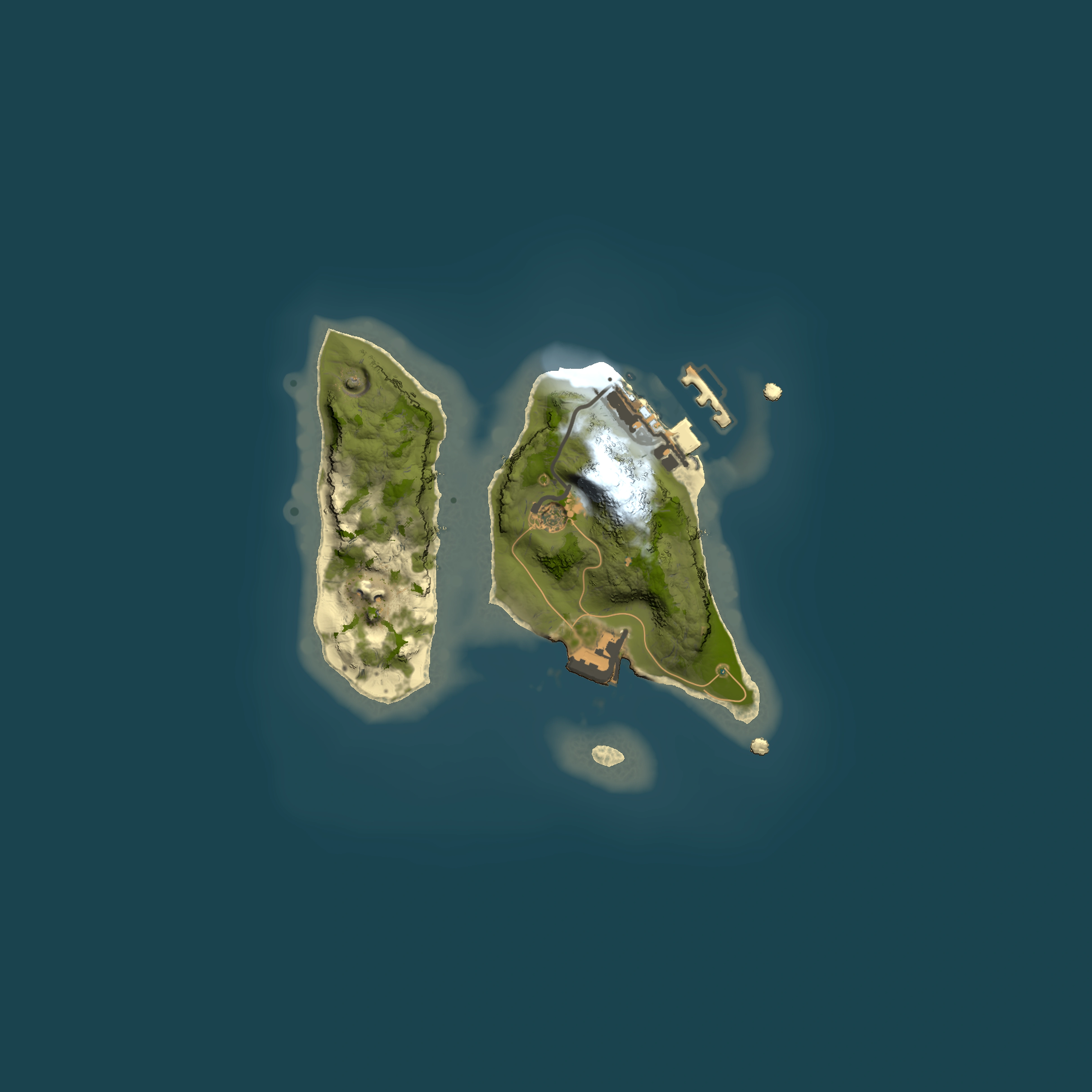 Full top-down render of Rust map seed 1587381332, 1500x1500m