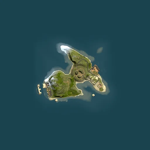 Rust map seed 1394785123, 1500x1500m top-down preview