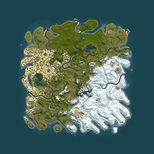 Rust map seed 969448582, 5500x5500m top-down preview