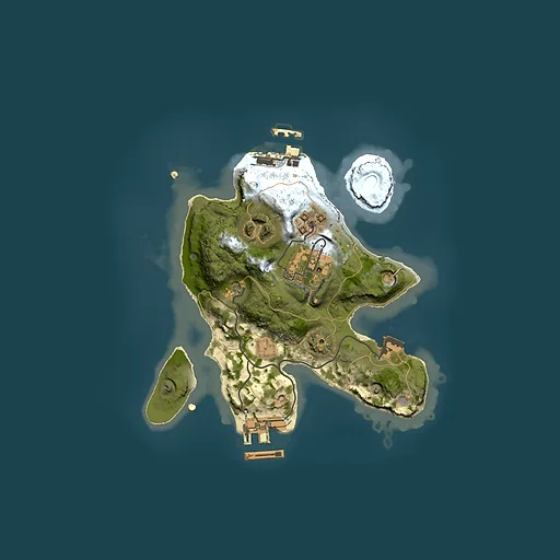 Rust map seed 168900624, 2000x2000m top-down preview