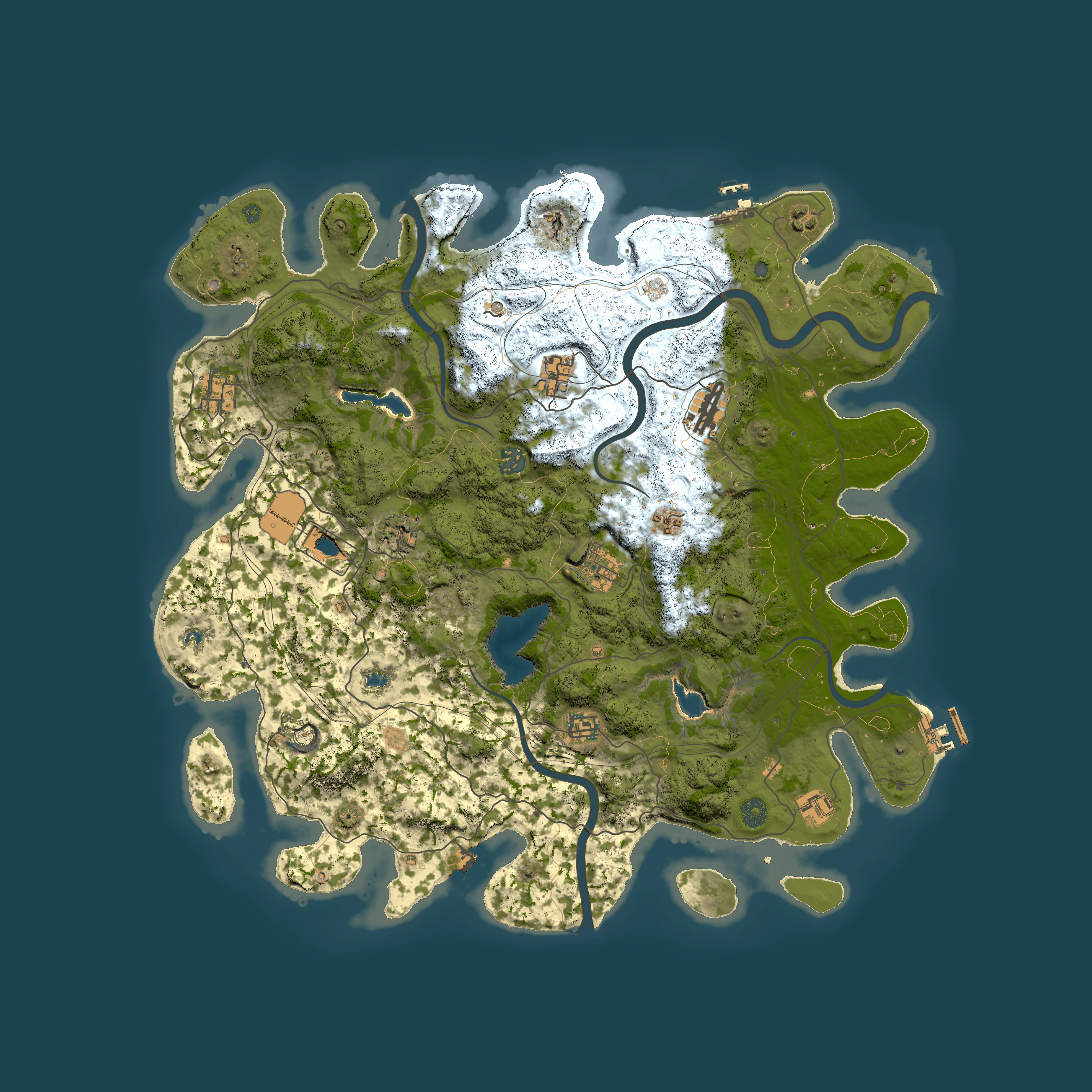 Full top-down render of Rust map seed 1755623395, 4500x4500m