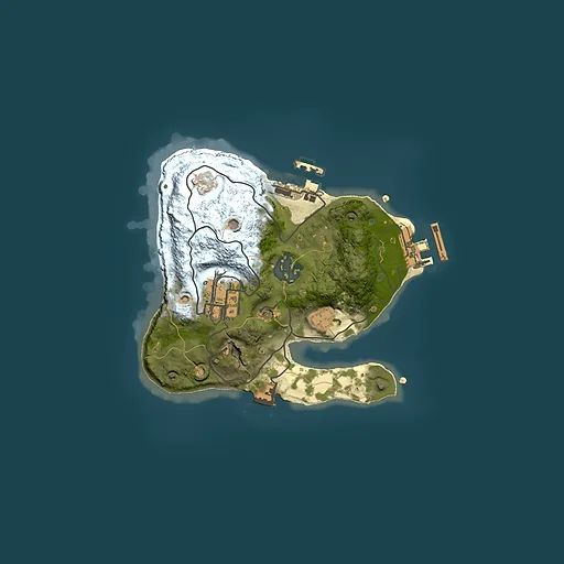Rust map seed 1220603049, 2000x2000m top-down preview