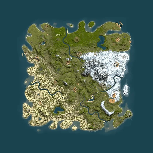 Rust map seed 1129283902, 5500x5500m top-down preview
