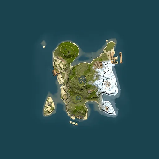 Rust map seed 2140759818, 2000x2000m top-down preview