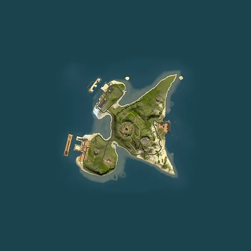 Rust map seed 1704000074, 1500x1500m top-down preview