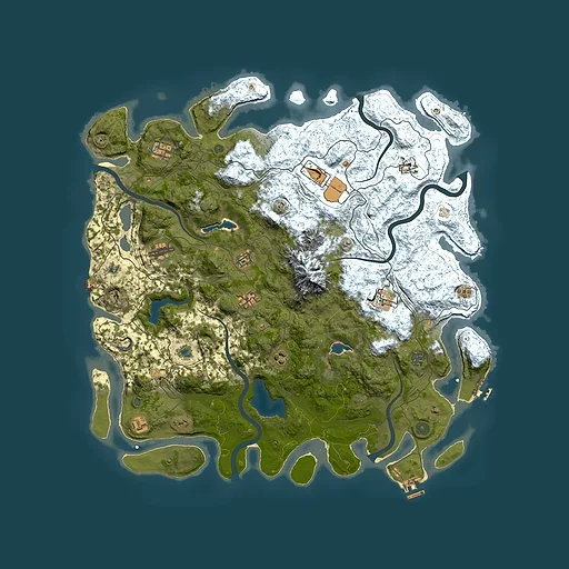 Rust map seed 1902803947, 5000x5000m top-down preview