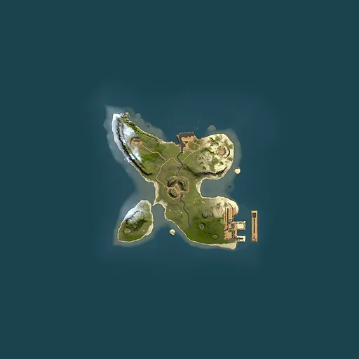 Rust map seed 101811127, 1500x1500m top-down preview