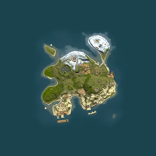 Rust map seed 2034968273, 2000x2000m top-down preview