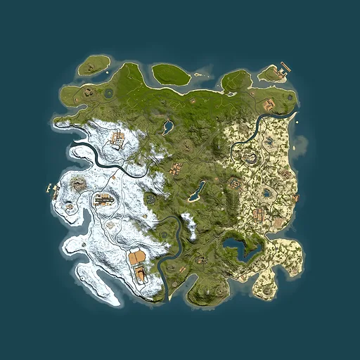 Rust map seed 47179363, 4500x4500m top-down preview