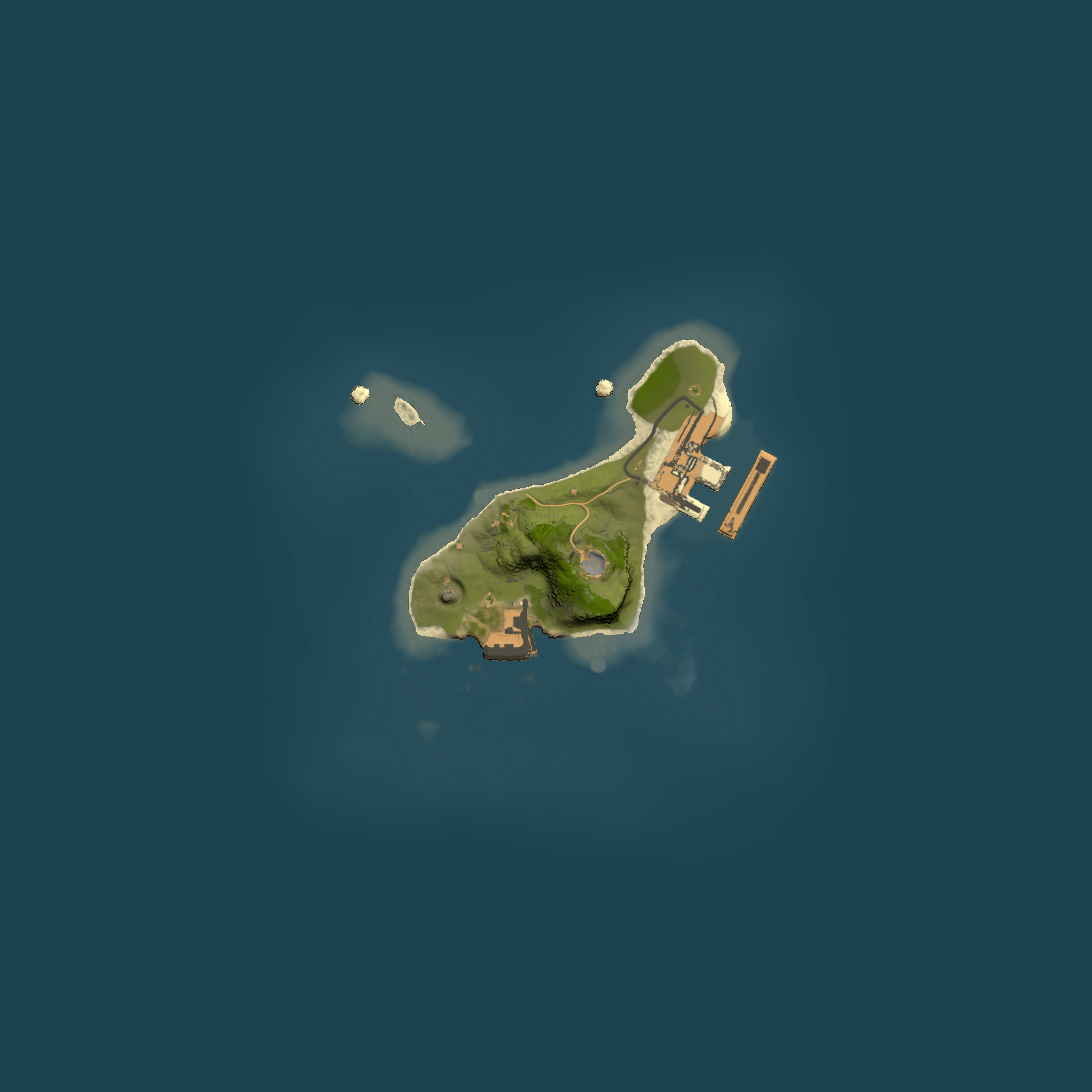 Full top-down render of Rust map seed 270469208, 1500x1500m