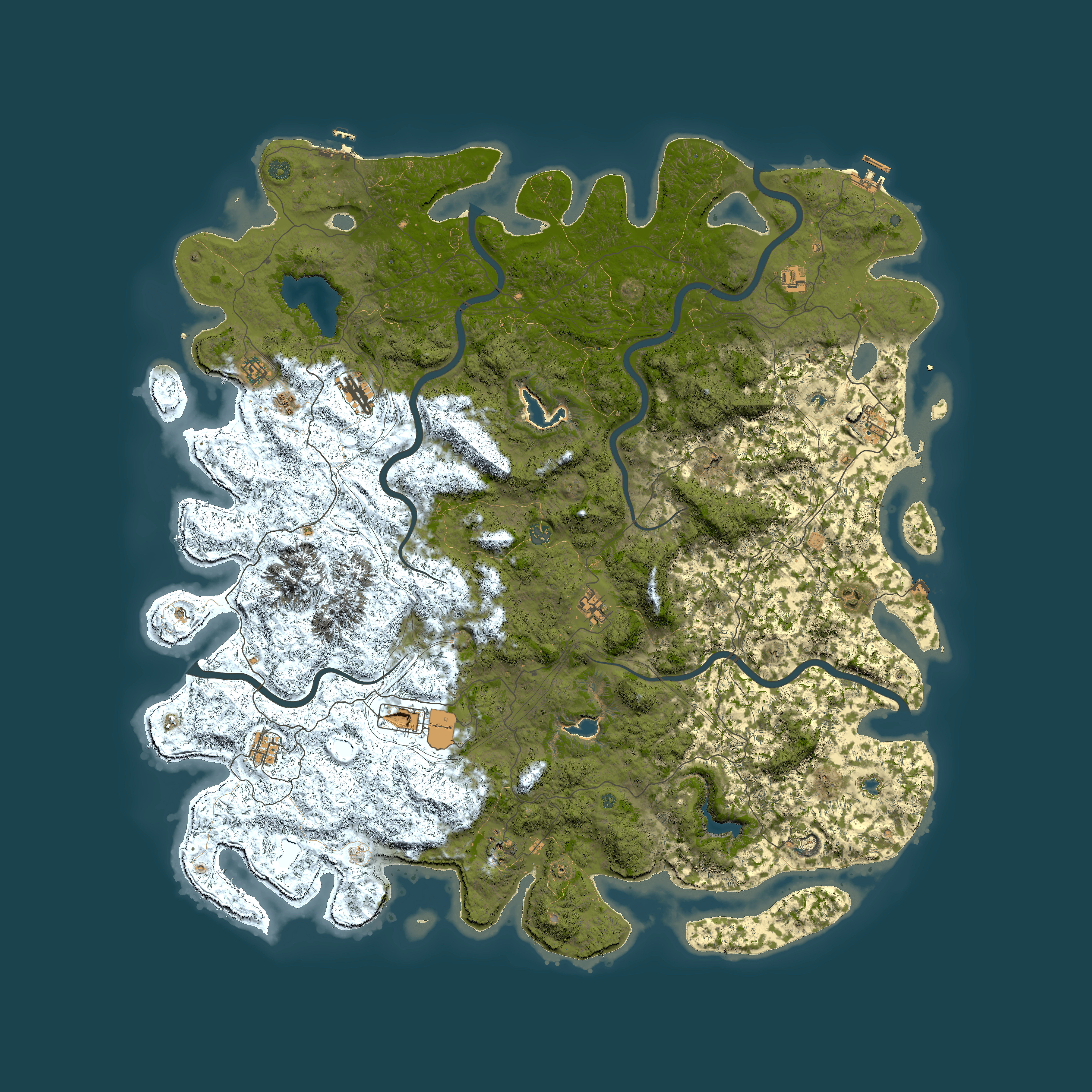 Full top-down render of Rust map seed 1346697962, 6000x6000m