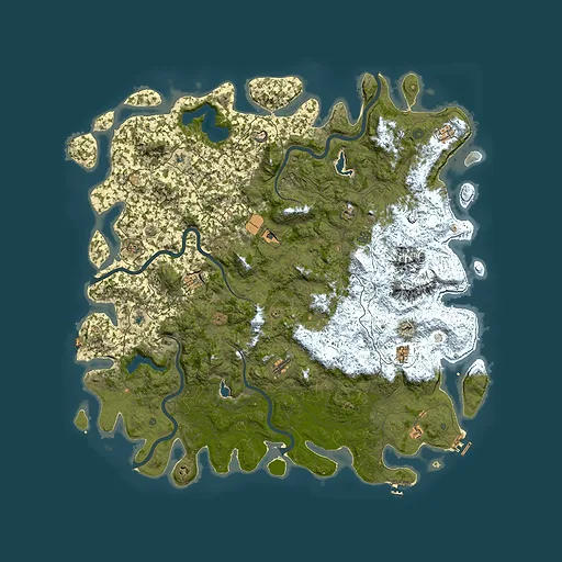 Rust map seed 80635553, 6000x6000m top-down preview