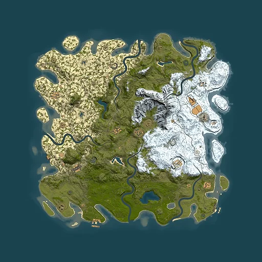 Rust map seed 271897329, 5500x5500m top-down preview