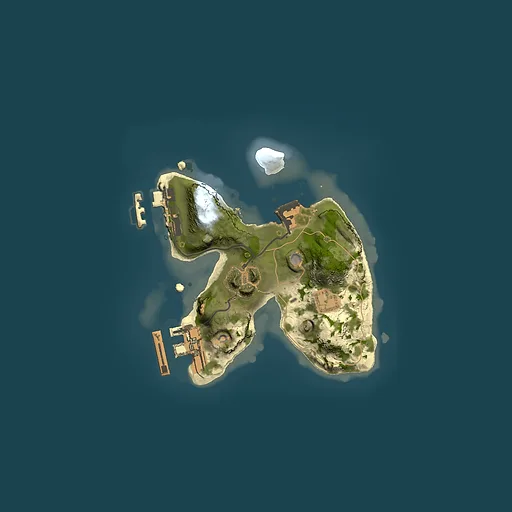 Rust map seed 2088652580, 1500x1500m top-down preview