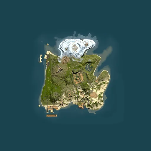 Rust map seed 235673106, 2000x2000m top-down preview