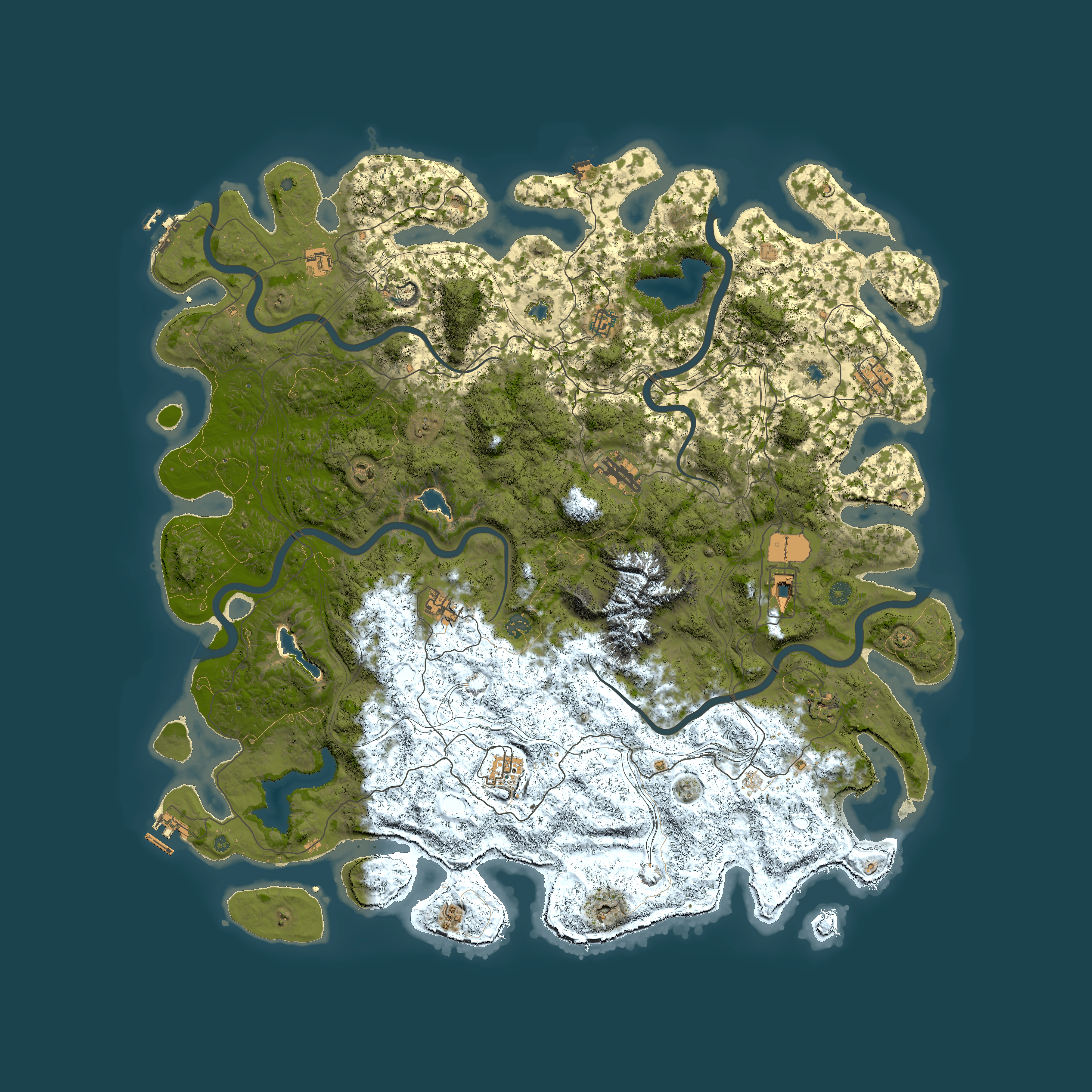 Full top-down render of Rust map seed 470896630, 5500x5500m
