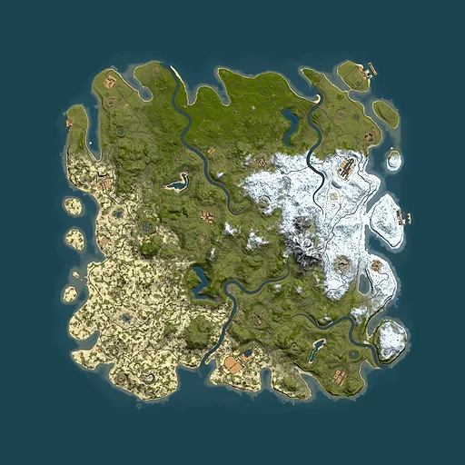 Rust map seed 672311194, 5500x5500m top-down preview