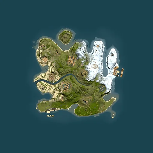 Rust map seed 101129547, 2500x2500m top-down preview