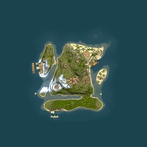 Rust map seed 1385535093, 2000x2000m top-down preview