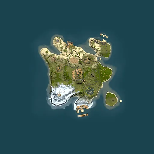 Rust map seed 1487325294, 2000x2000m top-down preview