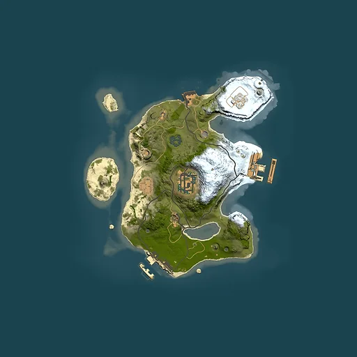Rust map seed 1594191327, 2000x2000m top-down preview