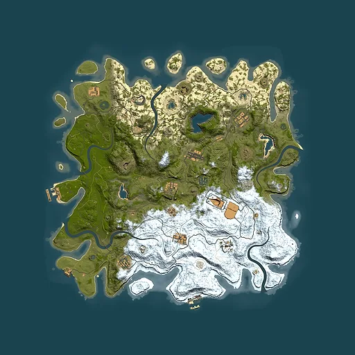 Rust map seed 979824915, 4500x4500m top-down preview