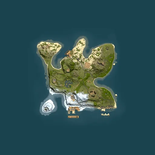 Rust map seed 128062244, 2000x2000m top-down preview