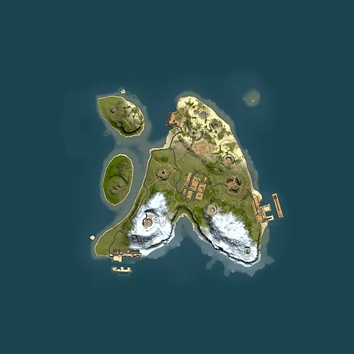 Rust map seed 21801577, 2000x2000m top-down preview