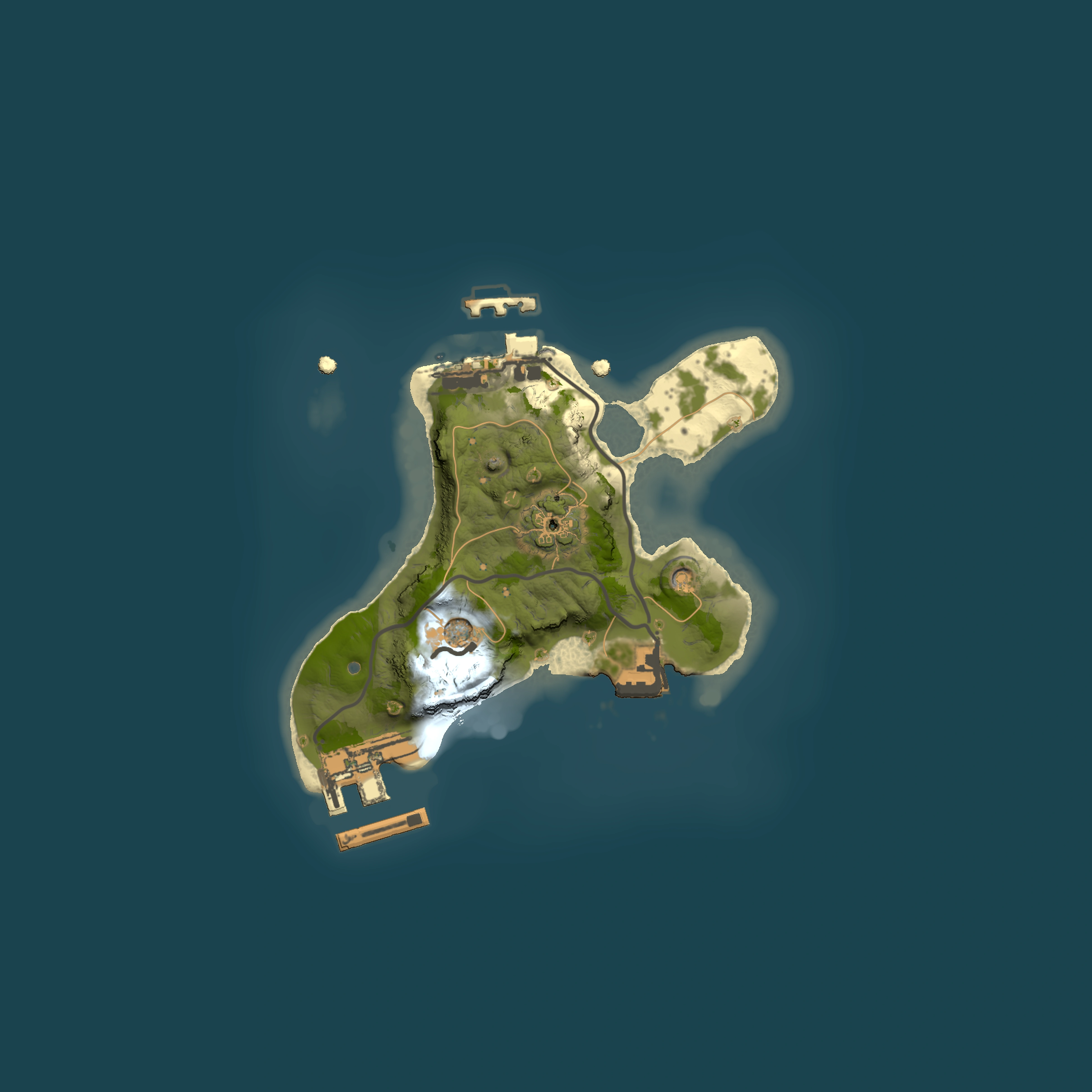 Full top-down render of Rust map seed 683164771, 1500x1500m