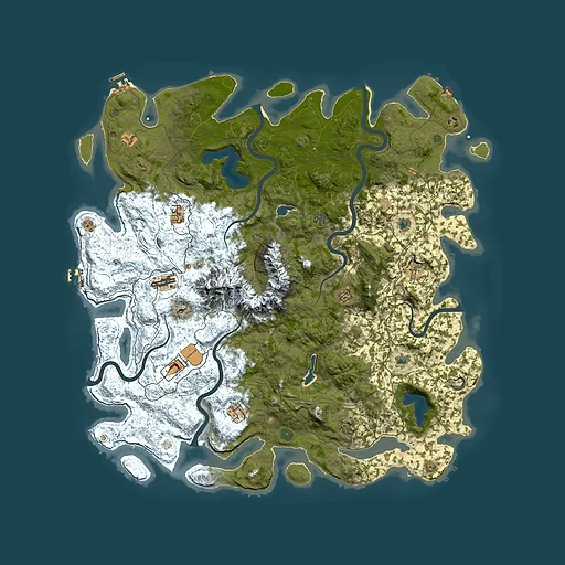 Rust map seed 241265252, 5500x5500m top-down preview