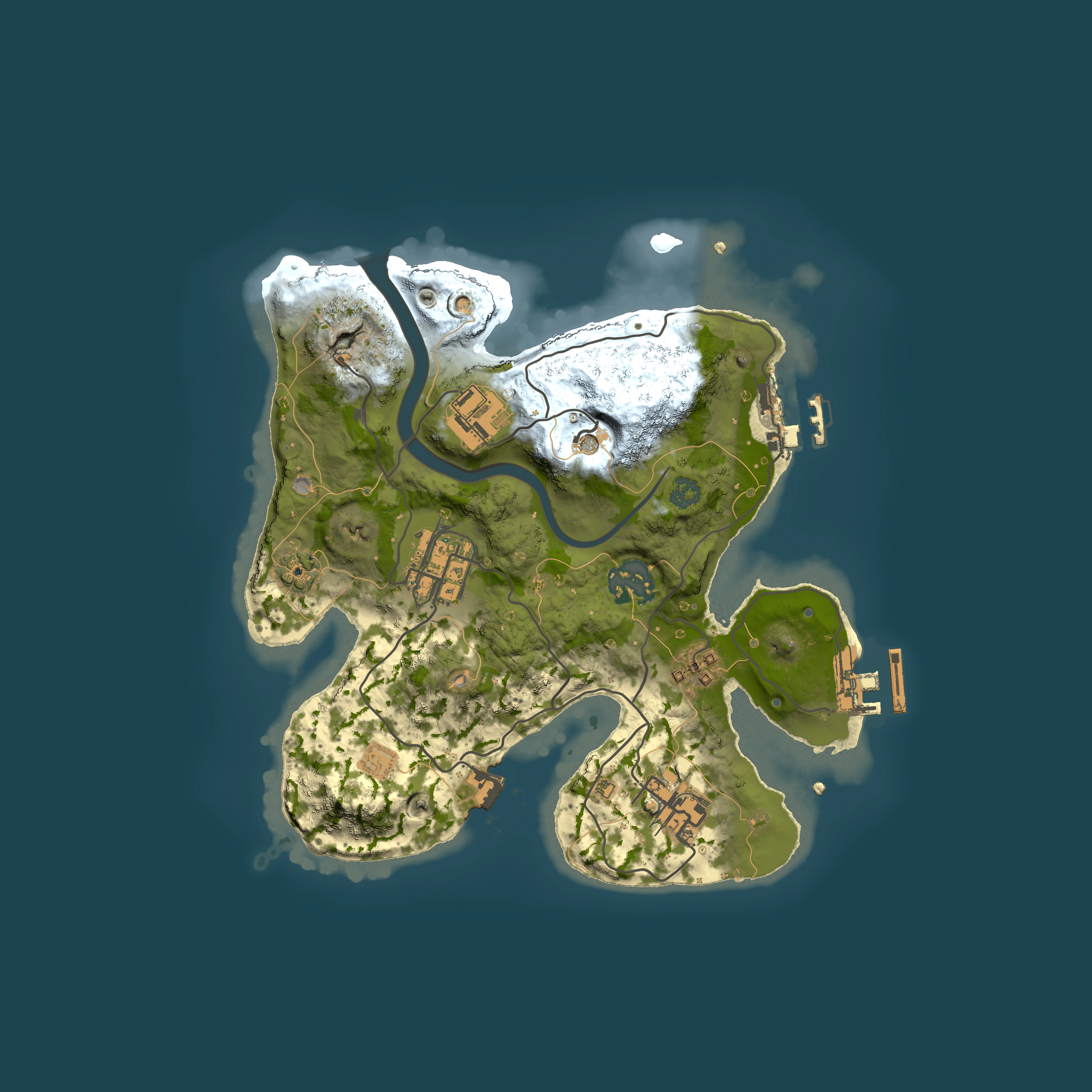 Full top-down render of Rust map seed 982569788, 2500x2500m