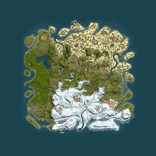 Rust map seed 617803332, 4500x4500m top-down preview