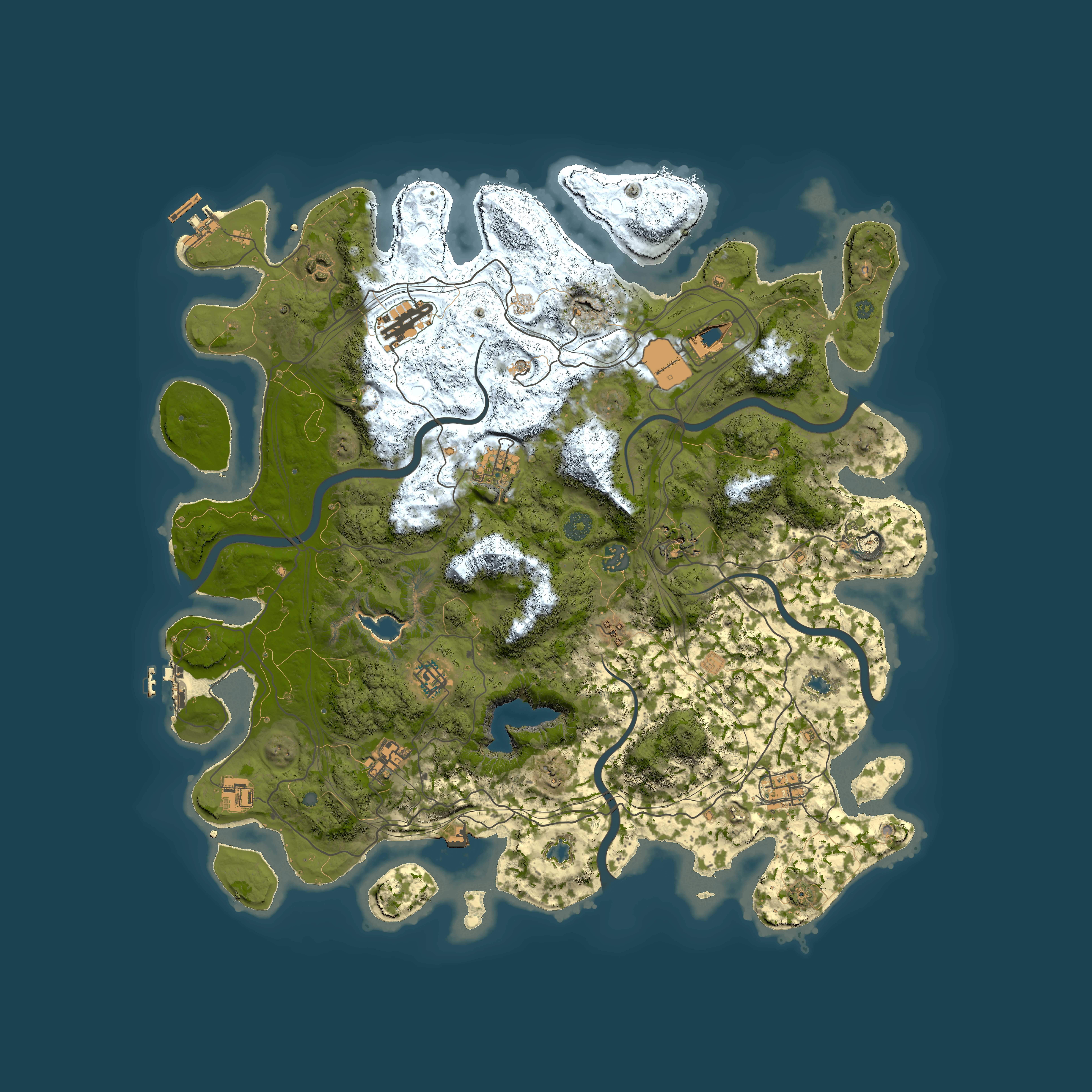 Full top-down render of Rust map seed 680840267, 4500x4500m