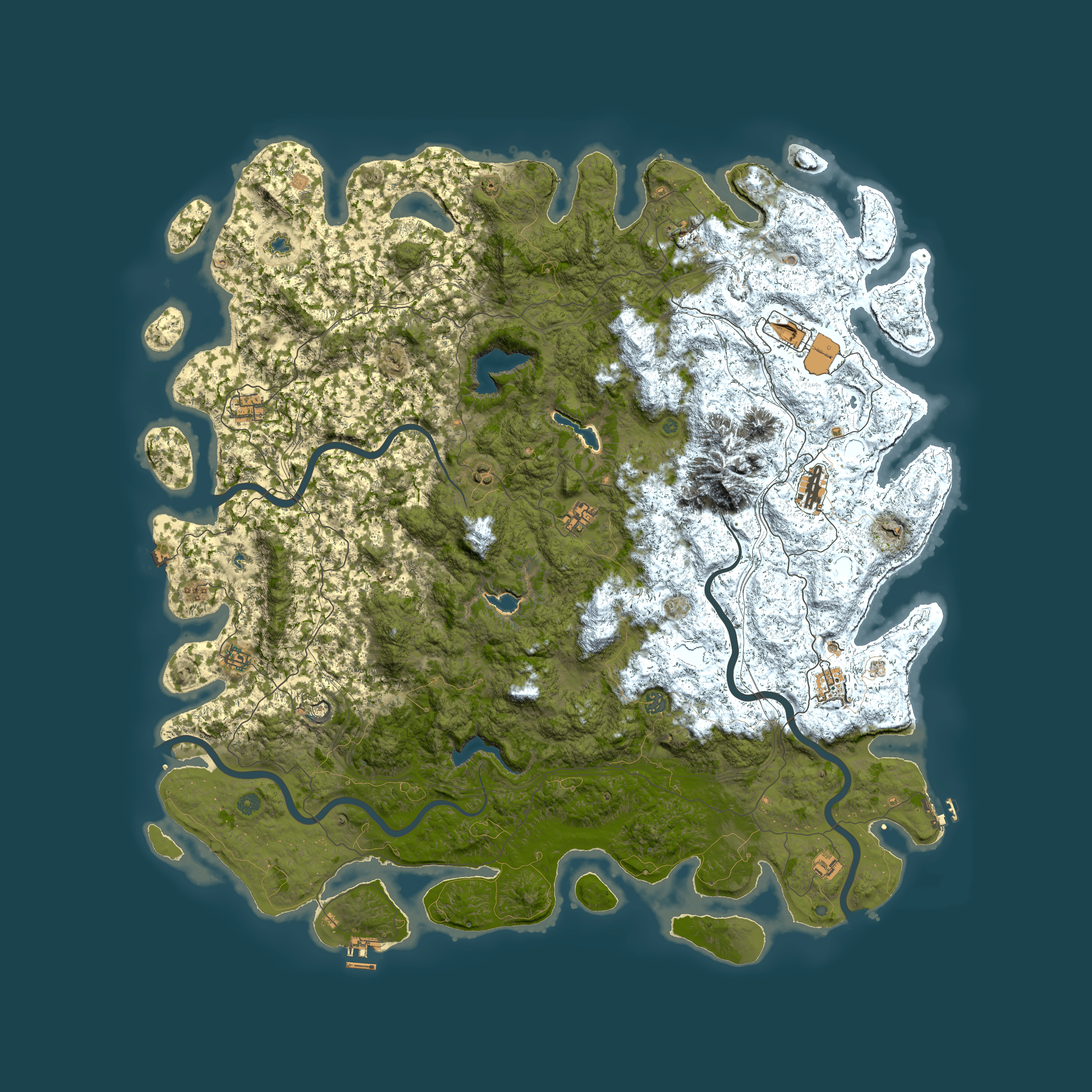 Full top-down render of Rust map seed 1114252527, 6000x6000m