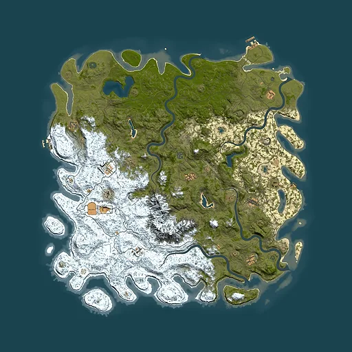 Rust map seed 111994022, 6000x6000m top-down preview